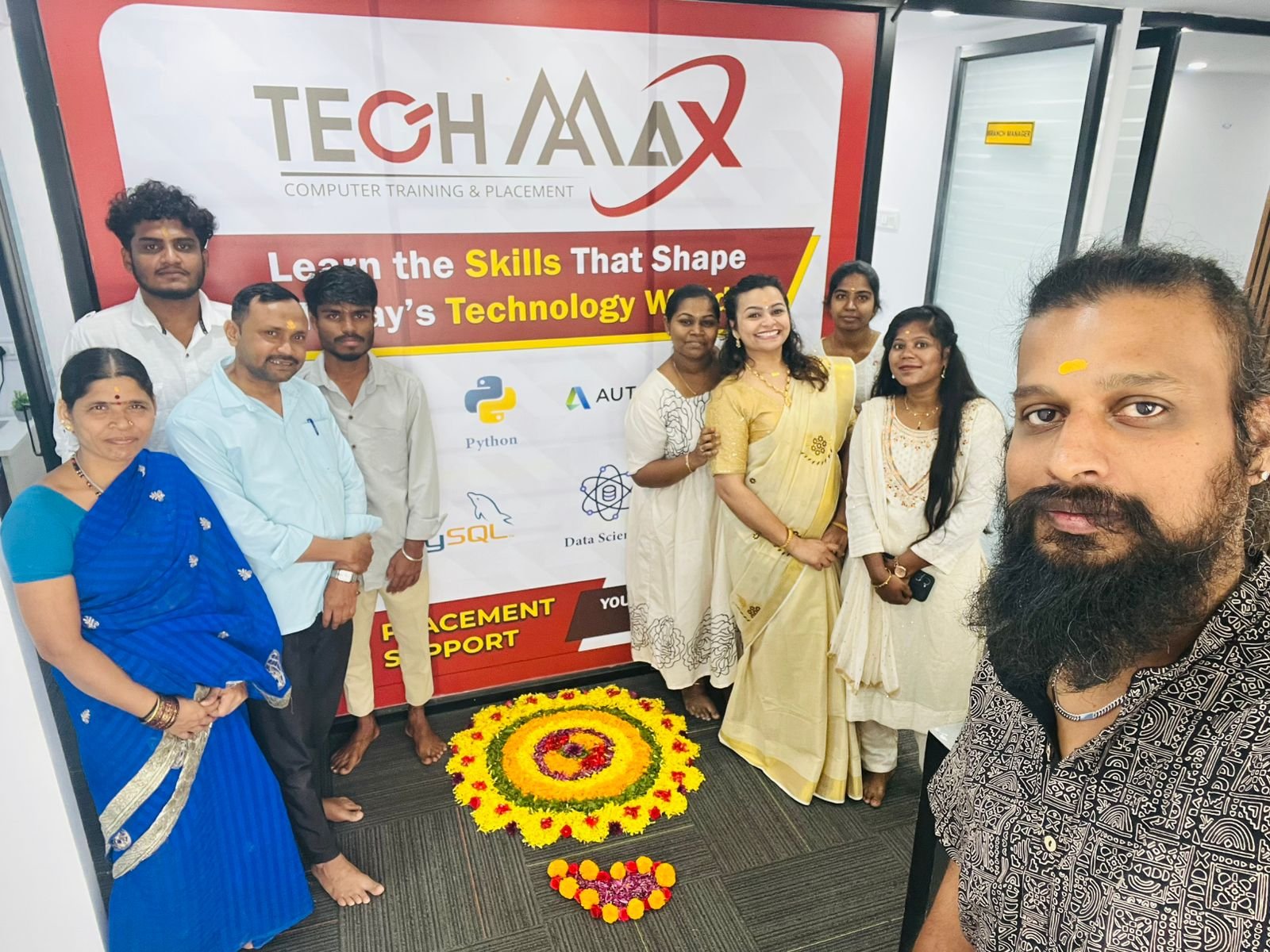 Onam celebration at Techmaax