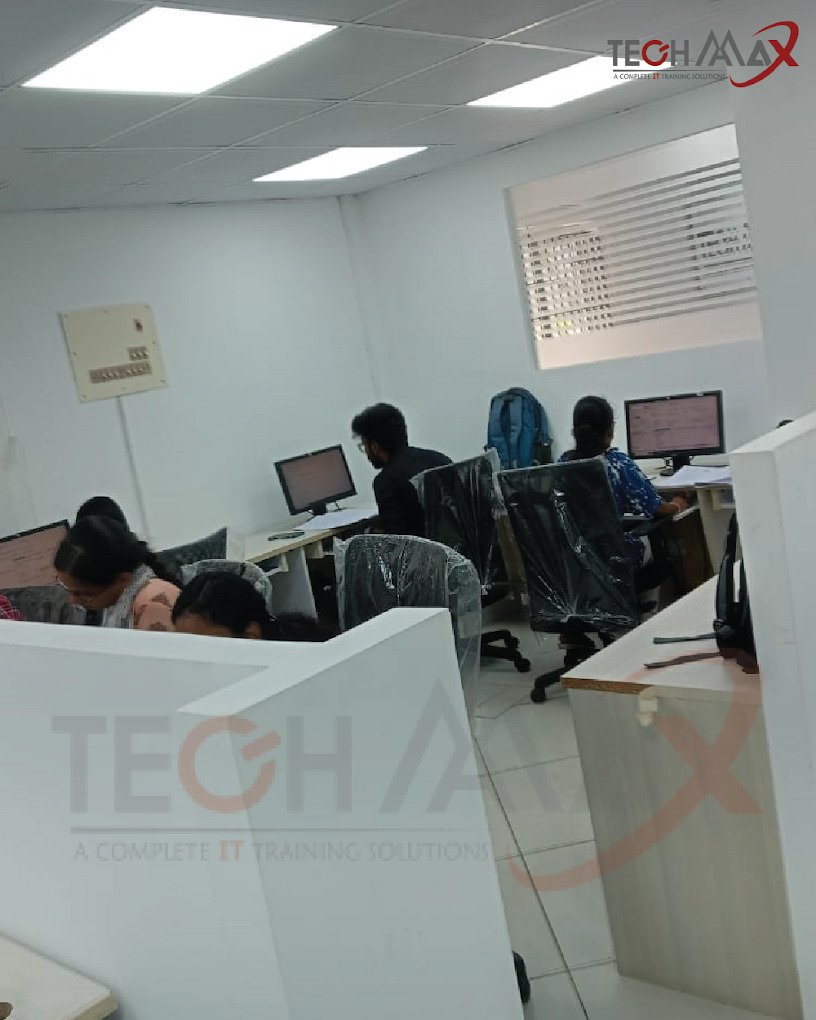 Techmaax Ashok Nagar Entrance Corridor